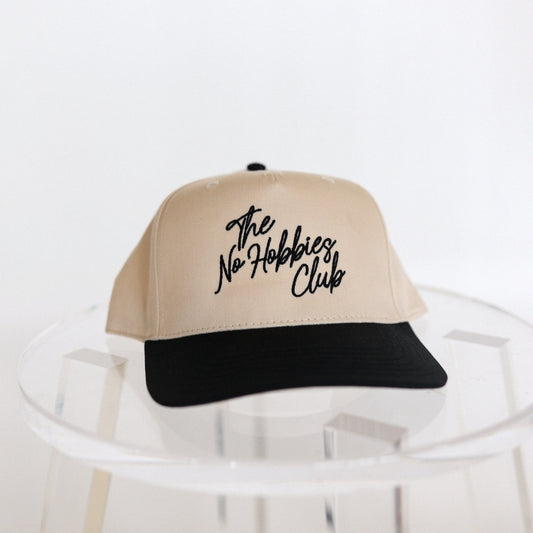 I Love You More Collection - Black/Cream Hat